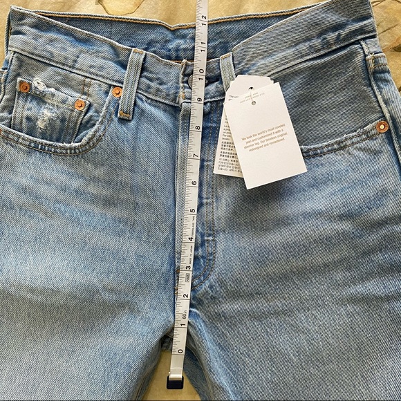 NWT Levi’s 501 S Skinny Jeans in Love Fool 24 x 30 - Picture 12 of 16